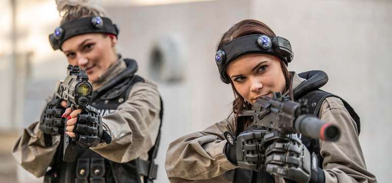 Laser tag v priestoroch propaintball pre 1 osobu