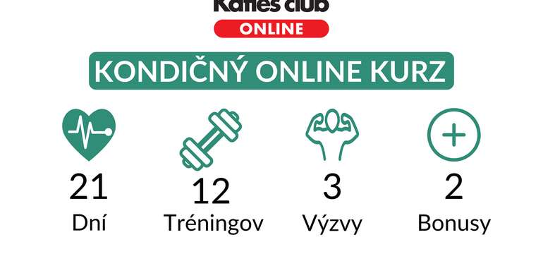 Kondičný kurz - online program plný intenzívnych tréningov