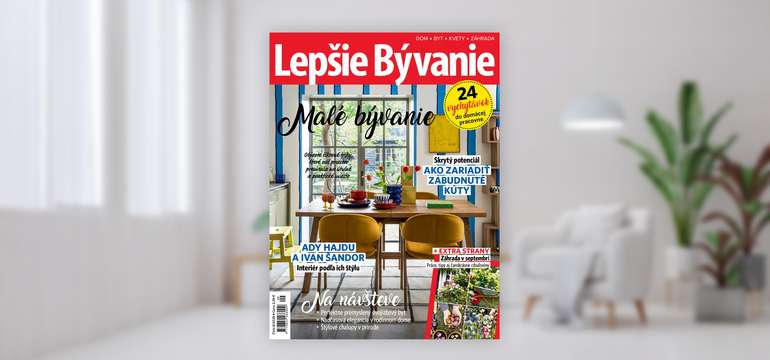 Ročné predplatné mesačníka LEPŠIE BÝVANIE