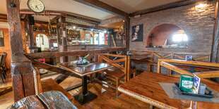 Interiér reštaurácie Corleone má štýl