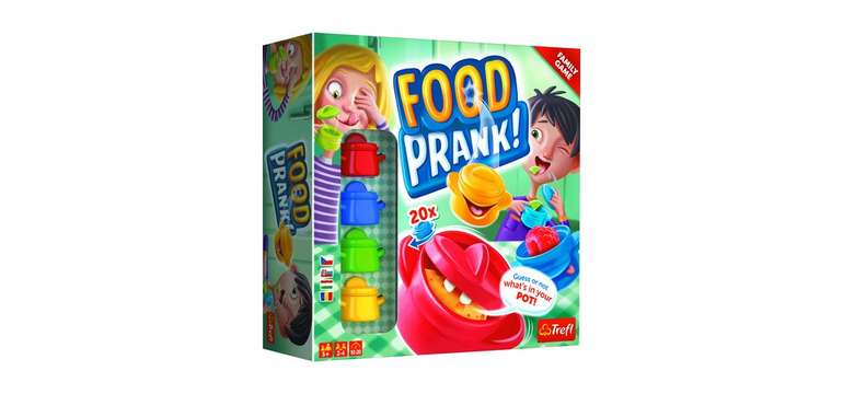 Zábavná spoločenská hra - Food Prank "Žartovanie s jedlom"