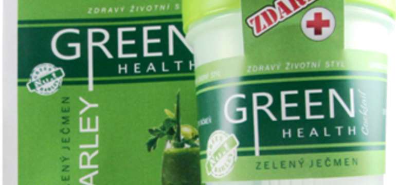 Zelený jačmeň - nápoj plný vitamínov a šejker zdarma
