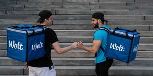 Donáška jedla kuriérom Wolt
