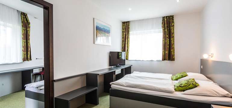 Apartmán Classic (2 + 2 osoby) ponúka hosťom viac priestoru než štandardná izba
