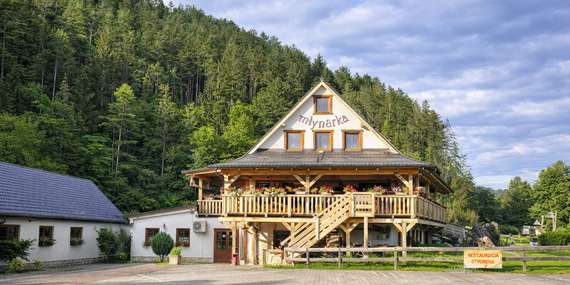 Penzión Mlynárka s tradičnou kuchyňou a zľavou do kúpeľov Aphrodite/Rajecké Teplice