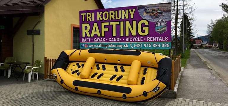 Raftingové dobrodružstvo na Dunajci - rafting s inštruktorom alebo prenájom raftu