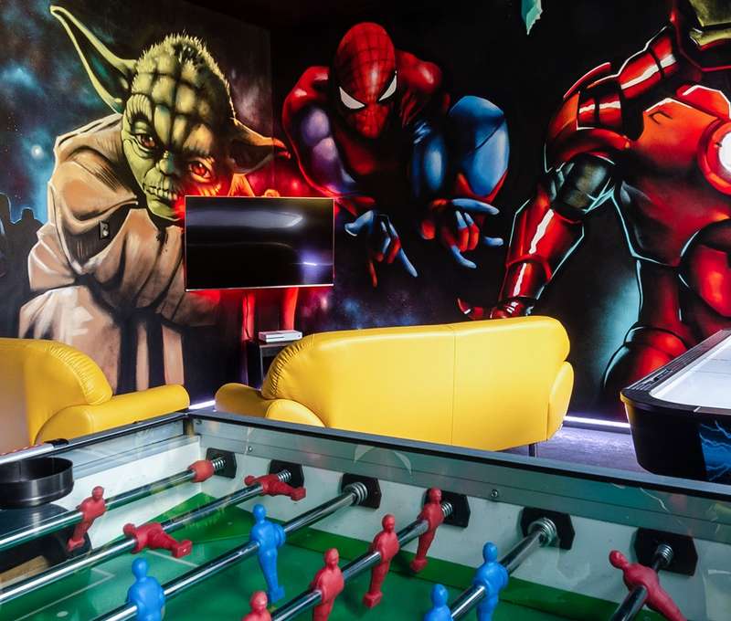 Moderná herňa Gameroom