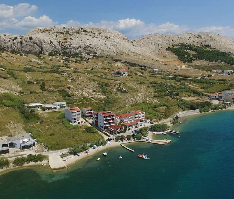 Penzión Laguna Metajna na chorvátskom ostrove Pag