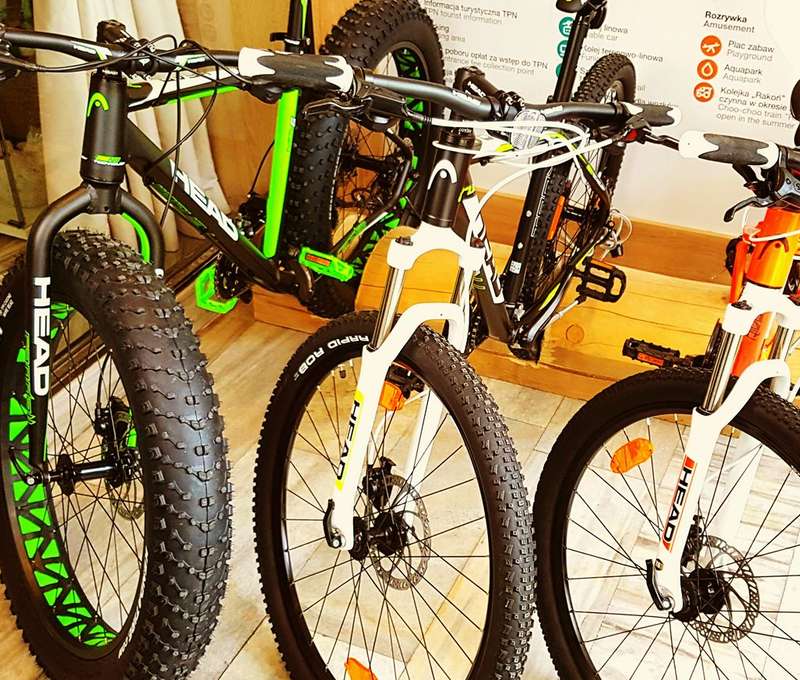 V penzióne Sośnica*** si môžete za poplatok vypožičať bicykle