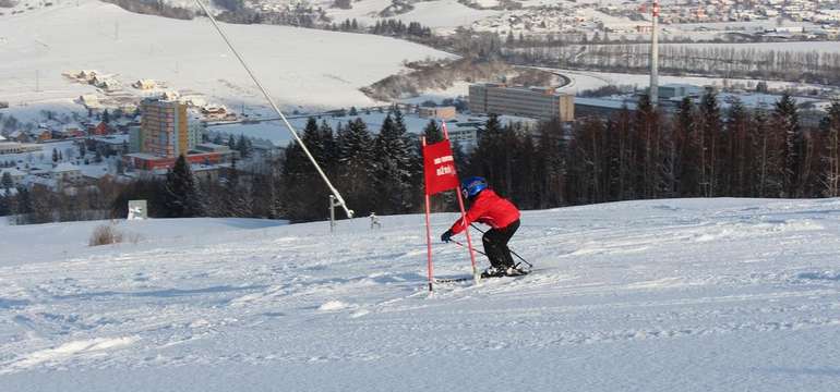 Lyžiarske stredisko hneď pri penzióne