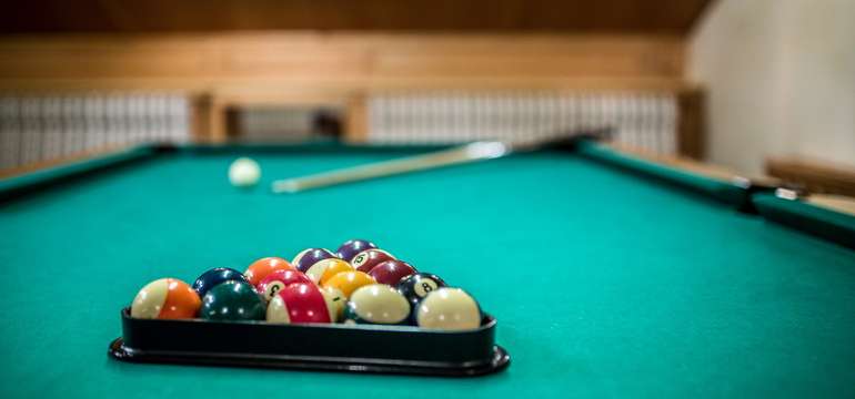 V hoteli sú k dospozícii aj biliard, stolný tenis a fitness centrum
