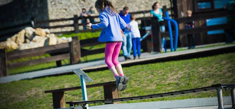 Zábavný park Ogrodzieniec v Poľsku
