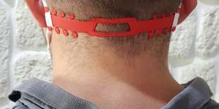 Rúšková spona odľahčí tlaku na vaše uši