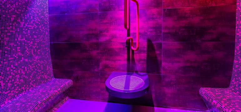 Bylinková sauna "Raj vôní" v AquaCity Poprad so 100 % vlhkosťou