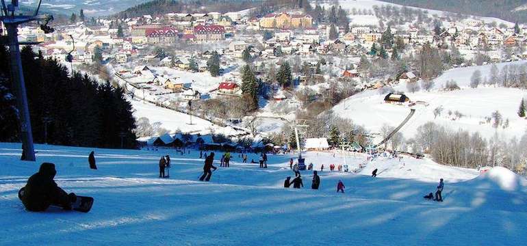 Dobře si zajezdíte i ve skiareálu Kašperské hory