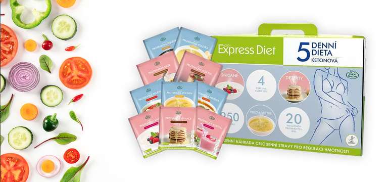 Proteínová diéta Express Diet funguje na princípe ketózy