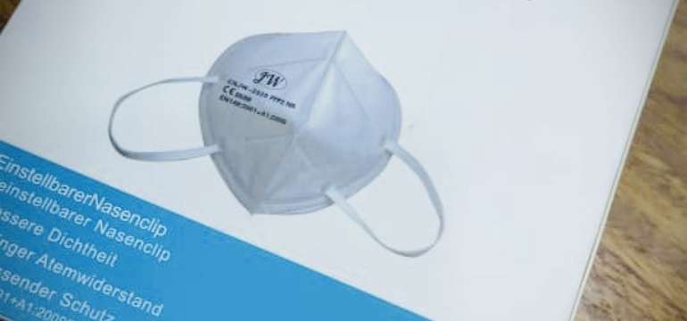 Respirátor FFP2 - biely
