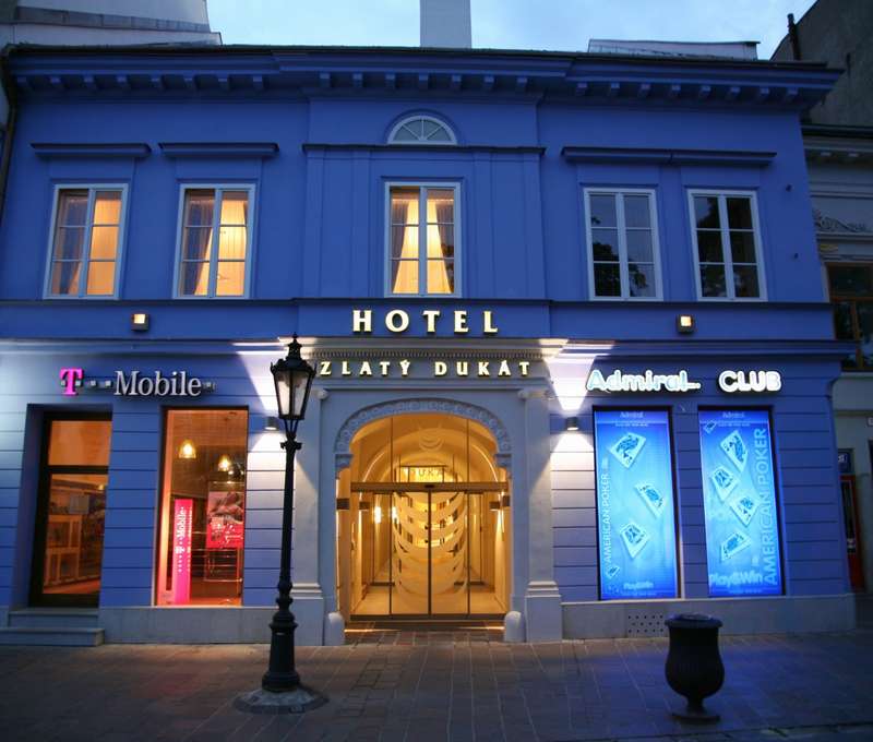 Hotel sa nachádza v centre Košíc