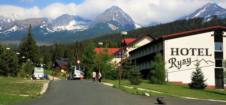 Z hotela Rysy*** máte Tatry ako na dlani