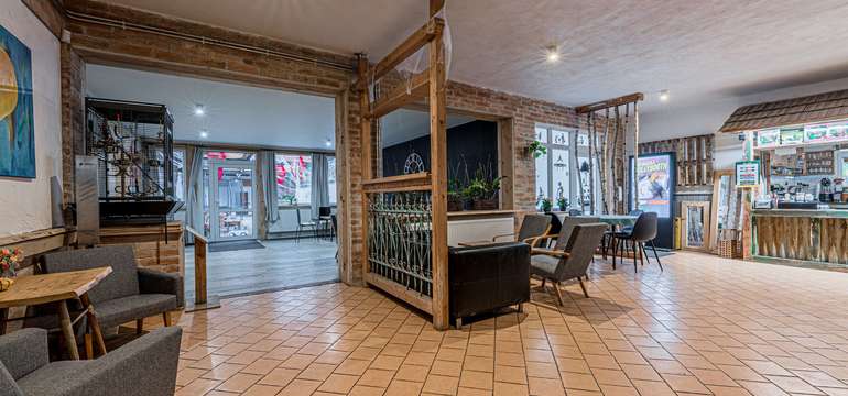 Bistro je súčasťou areálu Anička