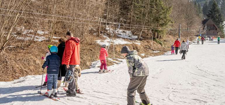 Lyžiarske stredisko Vrátna Malá Fatra je výnimočné svojou polohou