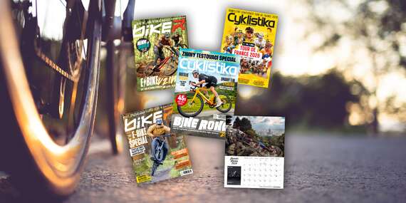 Ročné predplatné časopisov Biker a Cyklistika s kalendárom zdarma/Slovensko