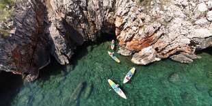 Dobrodružstvo na paddleboarde v slnečnom Chorvátsku