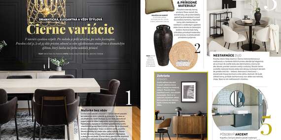 Čítajte a inšpirujte sa časopisom Pekné bývanie po celý rok/Slovensko