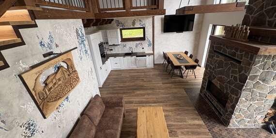 Nový Chalet Husárik pre až 10 osôb s vírivkou v tichom horskom prostredí/Kysuce - Čadca