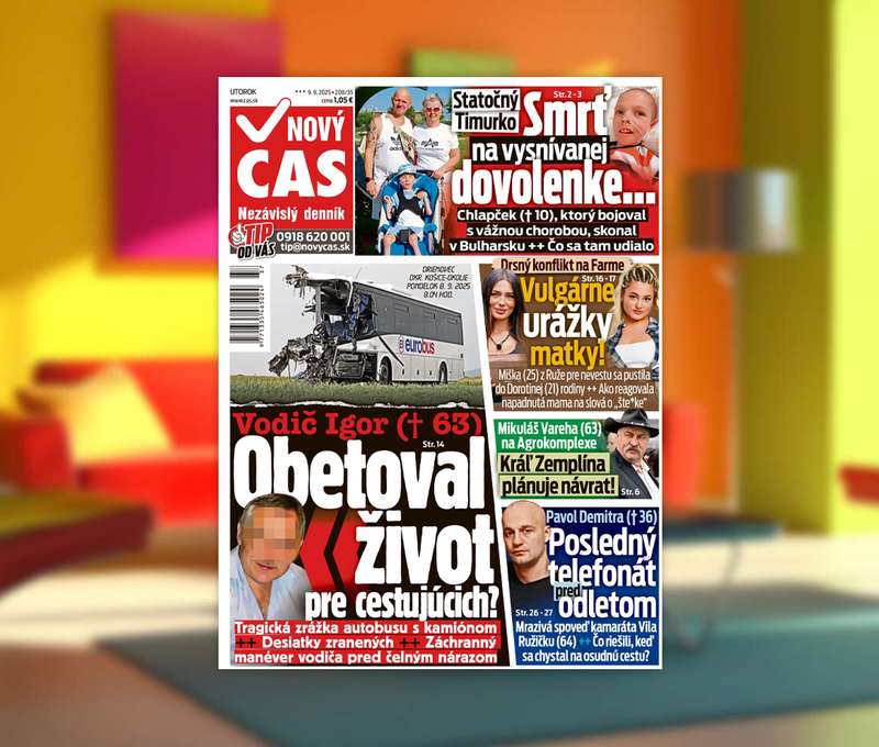 Denník Nový čas - novinky zo Slovenska a šoubiznisu