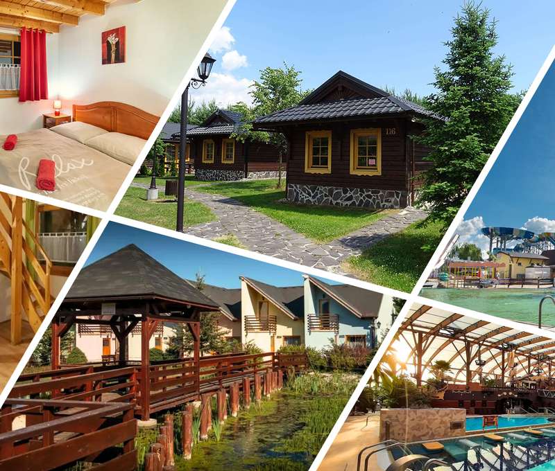 Chatka a apartmán priamo v rezorte Holliday Village Tatrandia + zľava na celodenný vstup do Tatralan