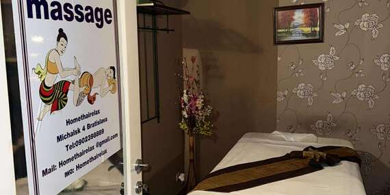 Thajský relax v centre Bratislavy - doprajte telu aj mysli dokonalý reset/Bratislava - Staré Mesto