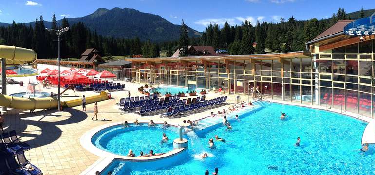 Oravice Meanderpark (7 km od penziónu Zelený dom, 8 minút autom)