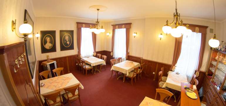Výborné raňajky si vychutnáte v útulnej reštaurácii hotela Lafayette**** v Olomouci