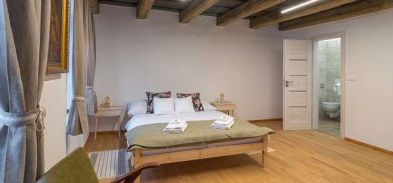 Penzión Barbakan v centre Kremnice  - Apartmán č. 1
