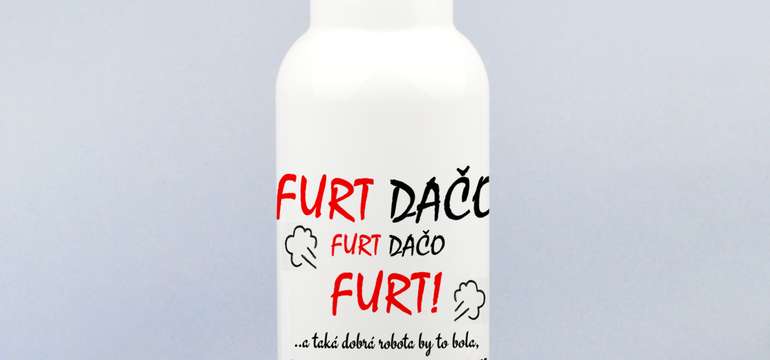 Turistická termoplechovka (500 ml) - kov, bambus