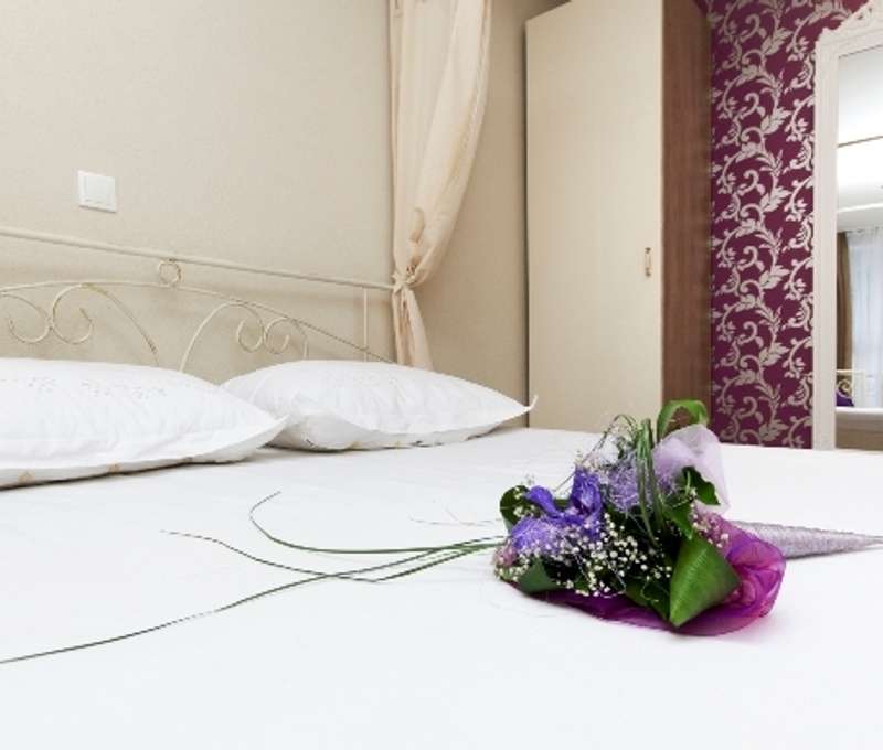 Štúdio apartmán vo vile Bougenvilia je vhodný pre páry alebo rodiny s 1 malým dieťaťom