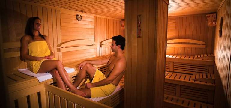 Vo Wellnesshoteli Allmer**** si môžete vyberať z niekoľkých druhov sáun
