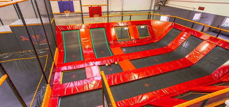 Vstup do trampolínového centra JumpItUp na 1 alebo 2 hodiny počas týždňa aj víkendu
