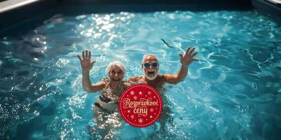 EXTRA CENY: Senior GOLD pobyt v Hoteli Rezident*** s polpenziou, procedúrami a vstupom do Spa & Aquapark Turčianske Teplice/Turčianske Teplice