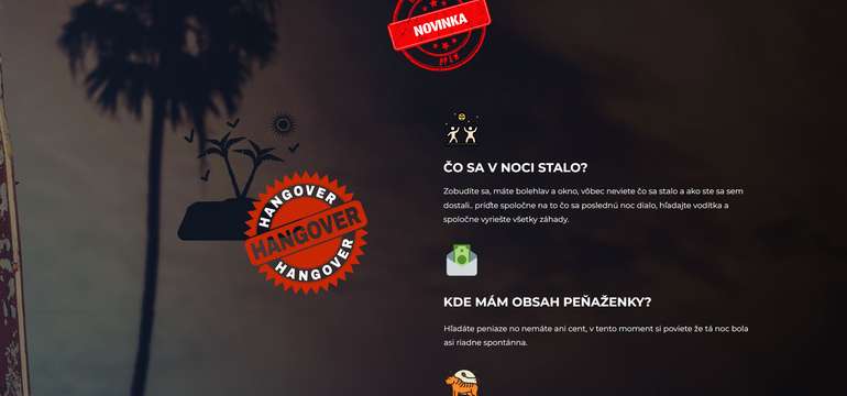 Escape room „Hotel Bermuda“ je inšpirovaná filmom Vo štvorici po opici