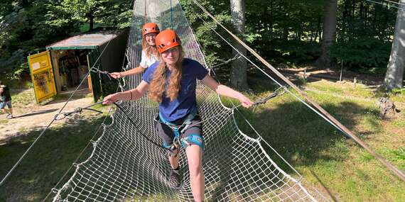 Lanoland na Kolibe - rodinná zábava v korunách stromov/Bratislava - Nové Mesto - Koliba