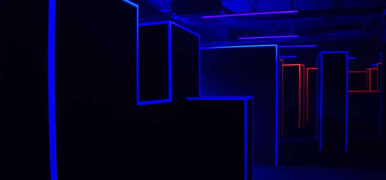 SWAT laser aréna v Bratislave.