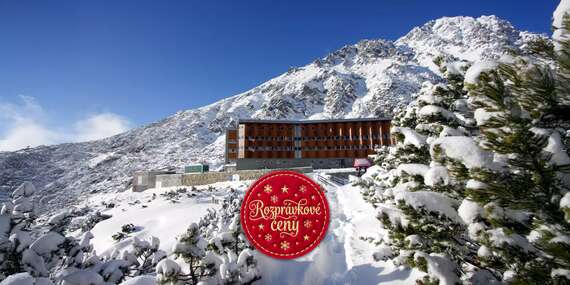 EXTRA CENY: Horský hotel Sliezsky dom**** so vstupom do wellness a polpenziou - najvyššie položený hotel na Slovensku/Vysoké Tatry - Tatranská Polianka