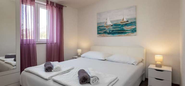 Apartmány poskytujú komfortné ubytovanie až pre 4 až 6 osôb 