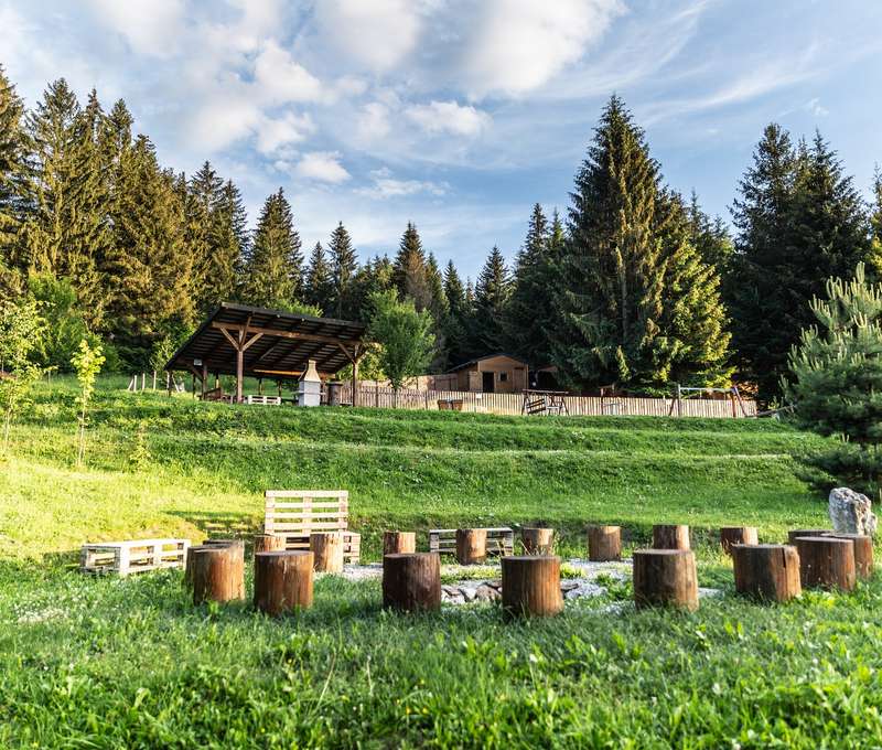 V parku Vŕšky nájdete ihrisko, preliezky, ohniská či minizoo