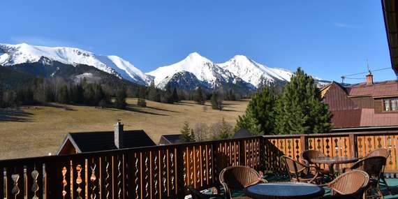 Drevenica Diana s pravou horskou atmosférou v malebnej obci Ždiar/Ždiar