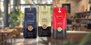 Balíčky zrnkovej talianskej kávy O'Ccaffé