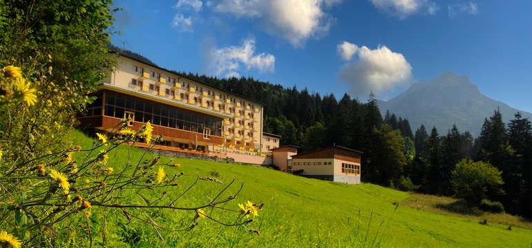 Rodinný hotel Boboty*** ve Vrátné v létě