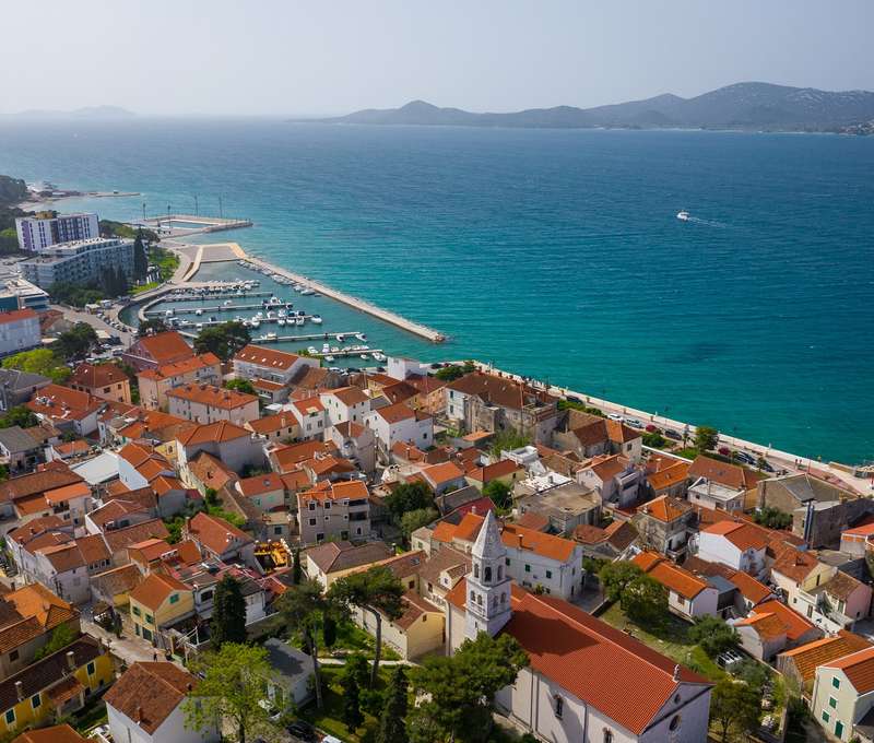 Biograd na Moru v Chorvátsku